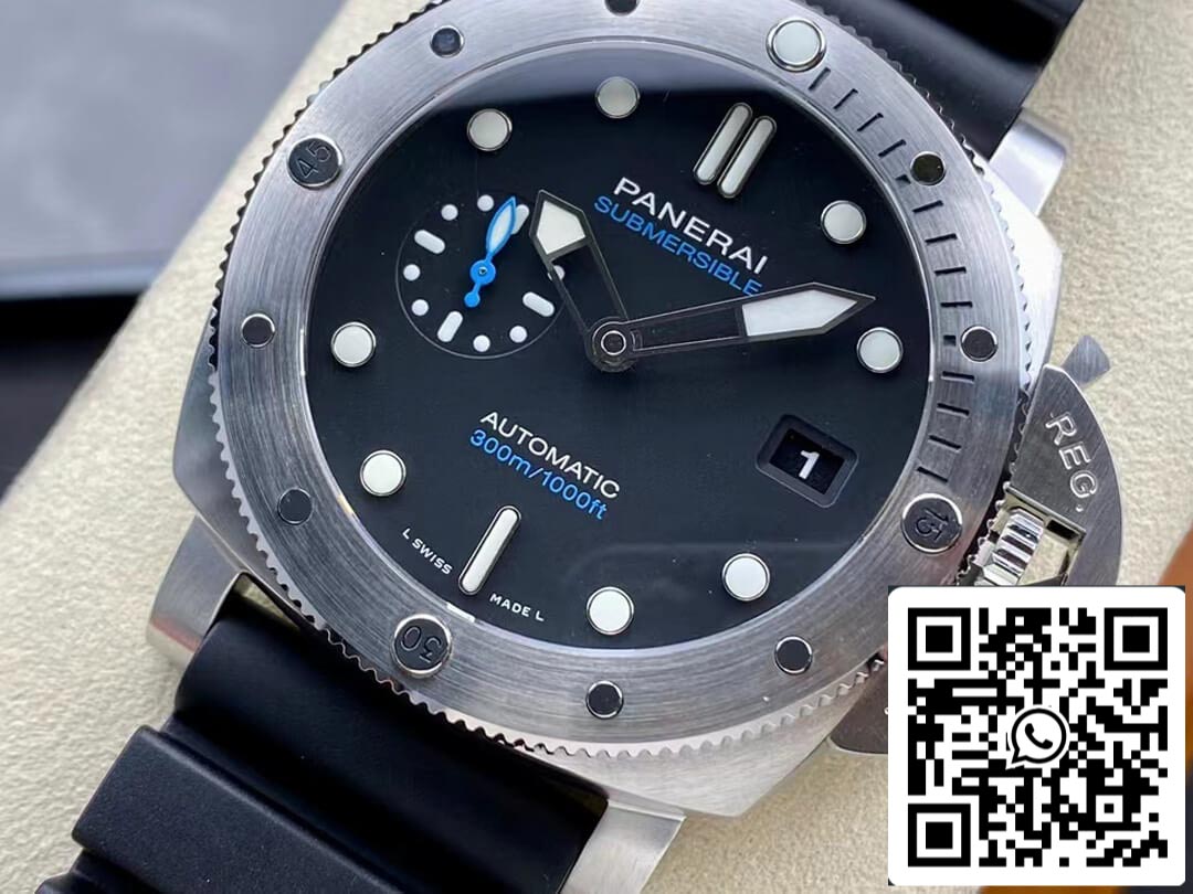 Panerai Sumergible PAM01229 1:1 Mejor Edición VS Factory Esfera Negra