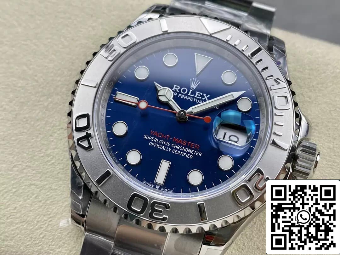 Rolex Yacht Master M126622-0002 40MM 1:1 Best Edition VS quadrante blu di fabbrica