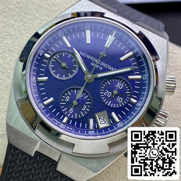 Vacheron Constantin Overseas 5500V/110A-B148 1:1 Mejor edición 8F Correa de caucho de fábrica