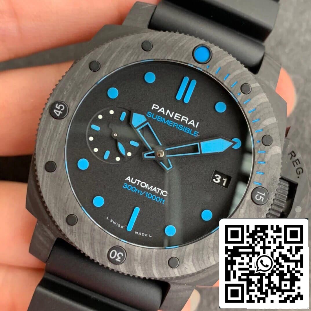 Panerai Submersible PAM00960 1:1 Best Edition VS Factory quadrante nero