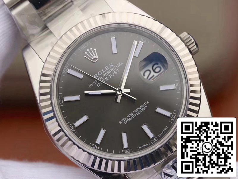 Rolex Datejust 126334 1:1 Best Edition AR Factory quadrante nero svizzero ETA2824