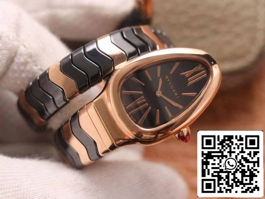 Cassa in oro rosa Bvlgari Serpenti 1:1 Best Edition BV Factory