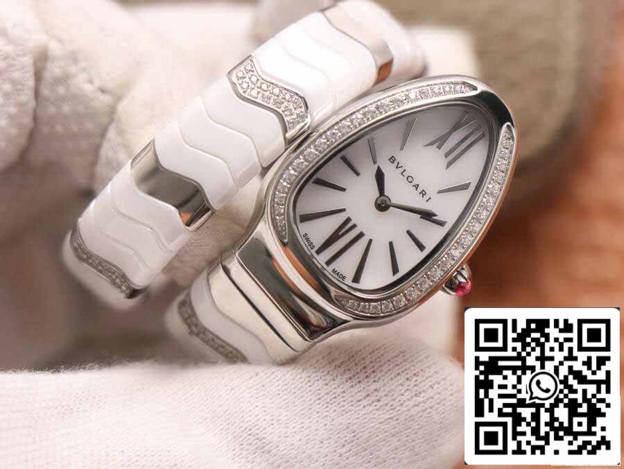 Bvlgari Serpenti 1:1 Best Edition BV Factory Stainless Steel Diamond