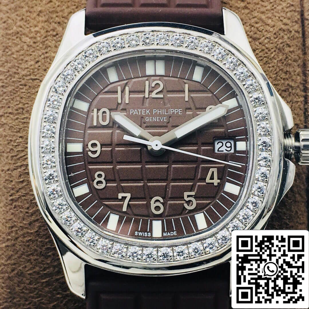 Patek Philippe Aquanaut 5067A-023 Movimiento de cuarzo 1:1 Mejor edición PPF Factory Correa marrón