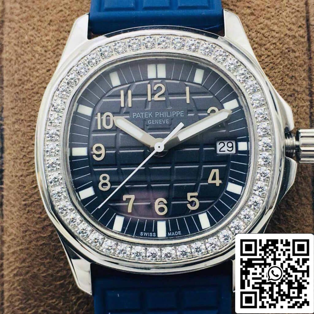 Patek Philippe Aquanaut 5067A-025 Movimento al quarzo 1:1 Migliore edizione PPF Quadrante blu di fabbrica