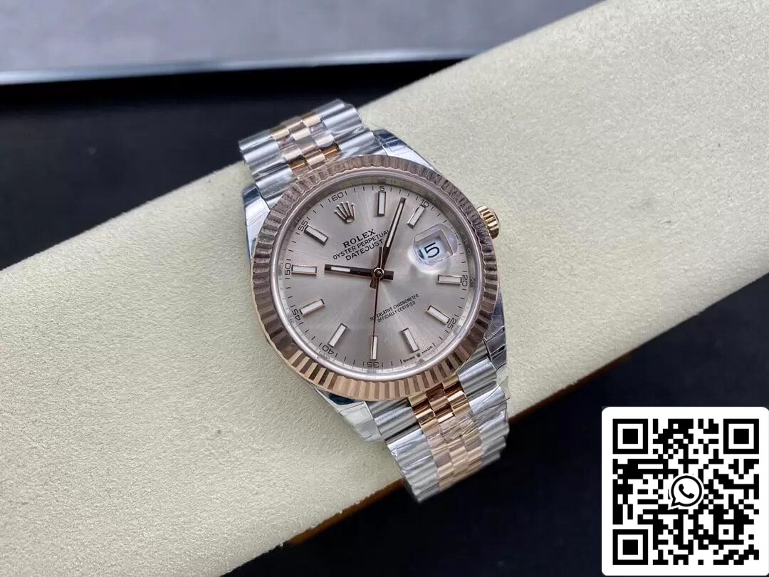 Rolex Datejust M126331-0010 1:1 Mejor edición VS Factory Rose Gold