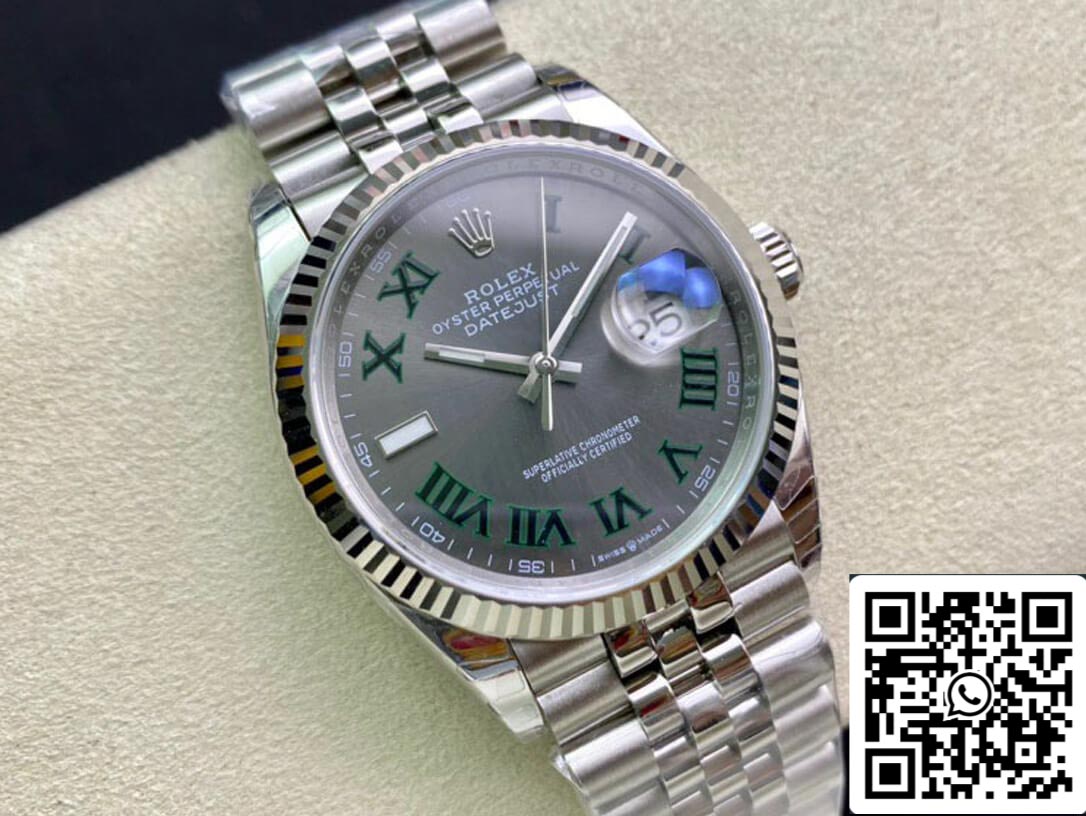 Rolex Datejust M126234-0045 36MM 1:1 Best Edition EW Quadrante grigio fabbrica