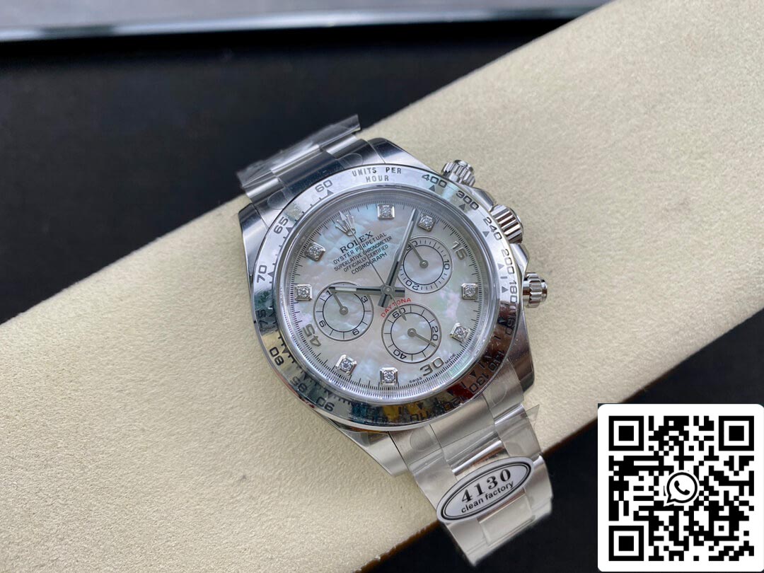 Rolex Cosmograph Daytona M116509-0064 1:1 Mejor edición Clean Factory Esfera de nácar