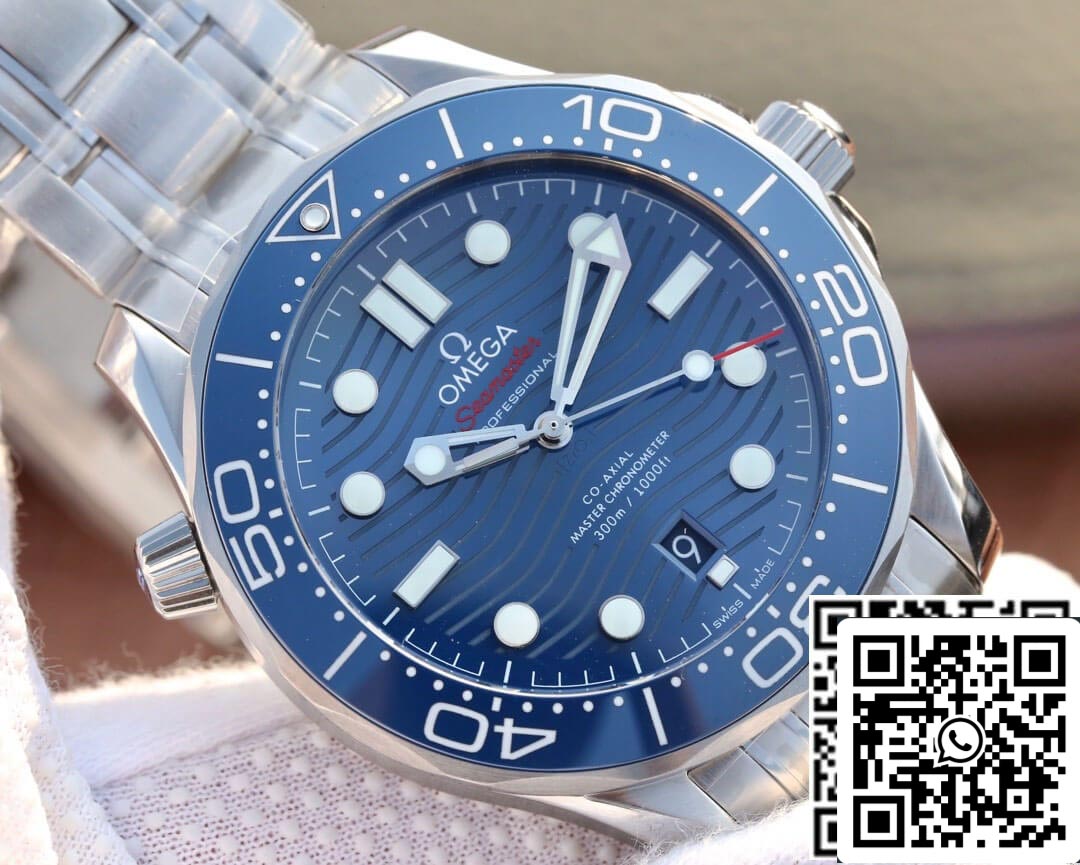 Omega Seamaster Diver 300M 210.30.42.20.03.001 1:1 Best Edition VS Factory Blue Dial