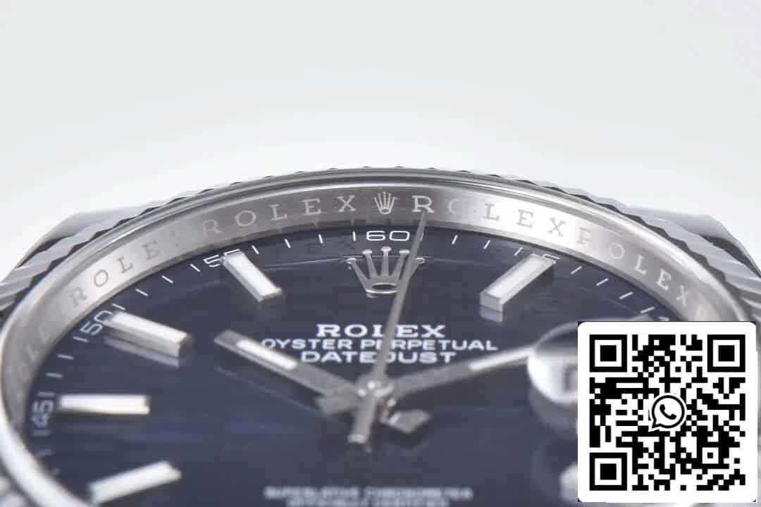 Rolex Datejust 41MM M126334-0031 1:1 Mejor edición Clean Factory esfera azul correa Oyster