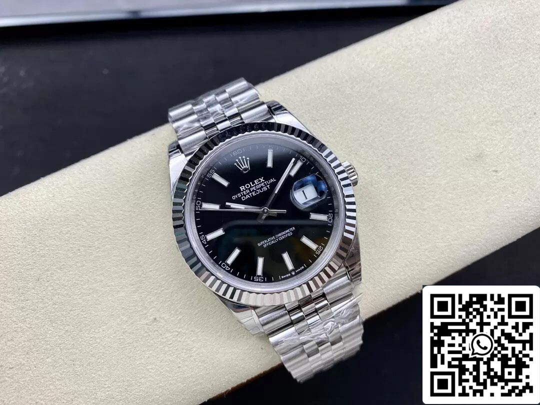 Rolex Datejust M126334-0018 1:1 Mejor edición VS Factory esfera negra