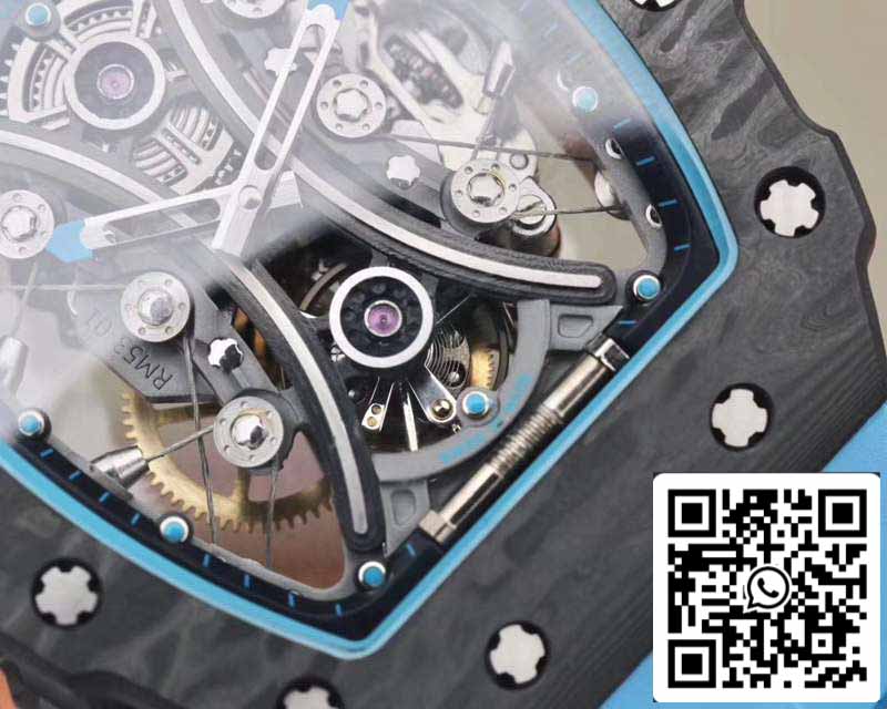 Richard Mille RM53-01 Movimento svizzero tourbillon svizzero JB Factory in scala 1:1 della migliore edizione