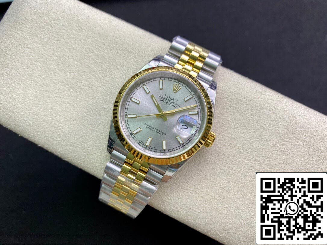 Rolex Datejust 126233 36MM 1:1 Best Edition EW Factory Yellow Gold