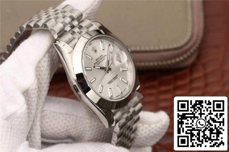 Rolex Datejust 116200 EW Factory Mechanical Watches 1:1 Best Edition Swiss ETA2836 Silver Dial