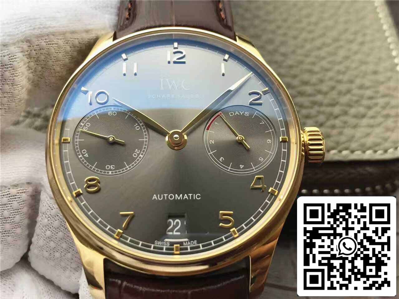 IWC Portugieser IW500101 1:1 Mejor Edición ZF Factory Esfera Gris