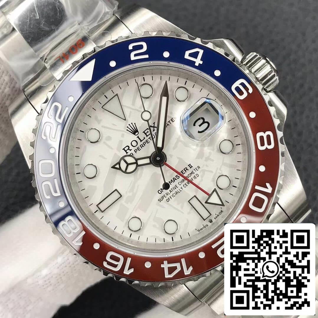 Rolex GMT Master II 126719BLRO-0002 1:1 Mejor Edición GM Factory Oro Blanco