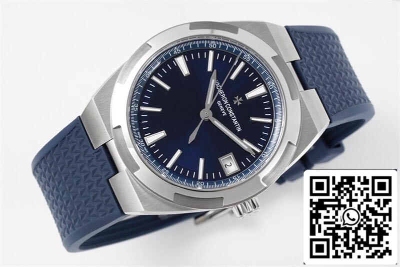 Vacheron Constantin Overseas 4500V 1:1 Mejor edición PPF Factory Correa de caucho azul