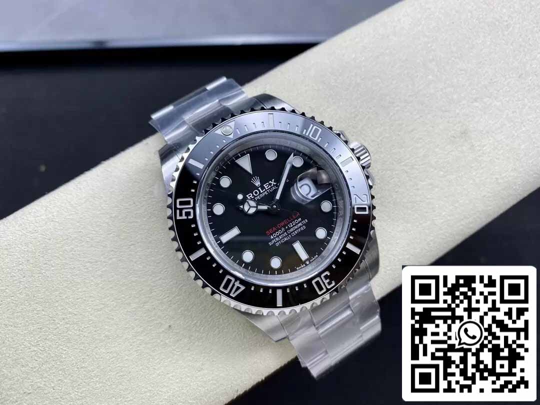 Rolex Sea Dweller M126600-0002 1:1 Mejor edición VS Factory esfera negra