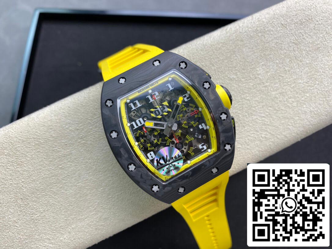 Richard Mille RM-011 1:1 Best Edition KV Factory Forged Carbon