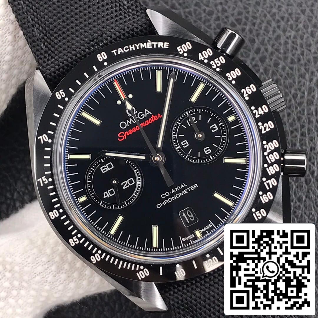 Omega Speedmaster 311.92.44.51.01.003 1:1 Mejor edición OM Factory V2 Dark Side Of The Moon Cerámica negra