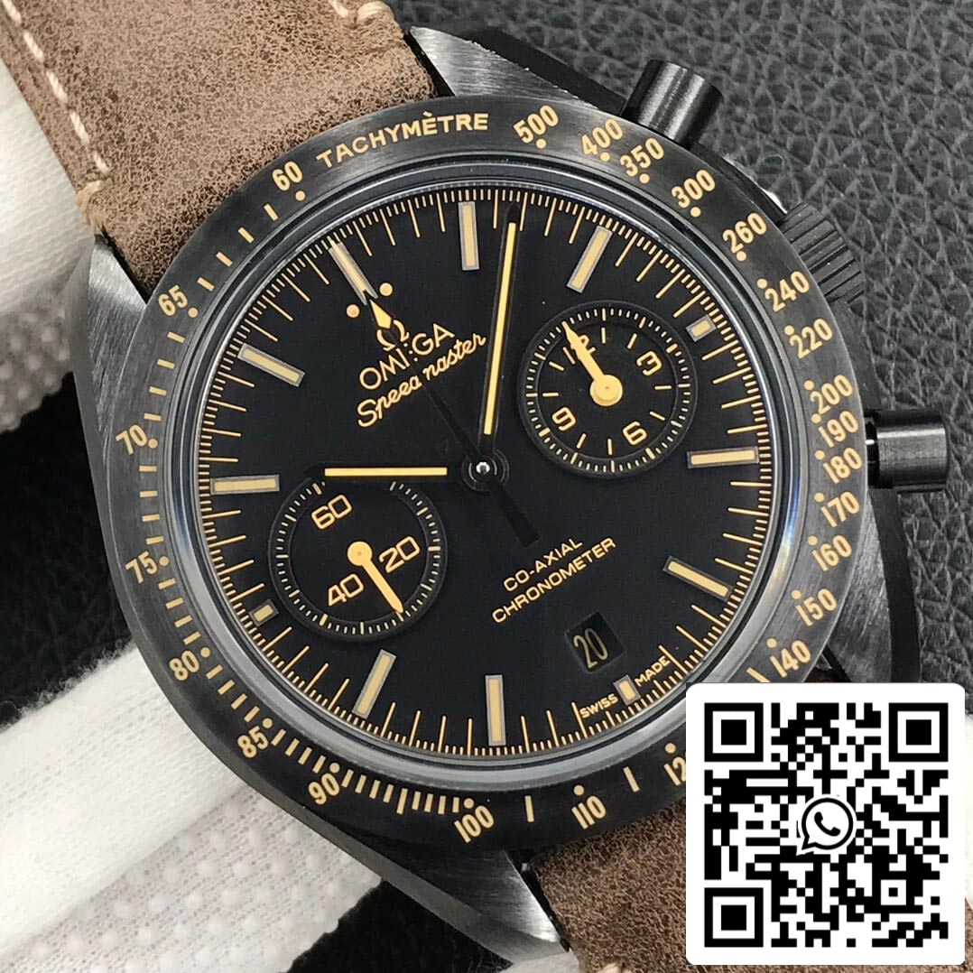 Omega Speedmaster 311.92.44.51.01.006 1:1 Mejor edición OM Factory V2 Dark Side Of The Moon Cerámica negra