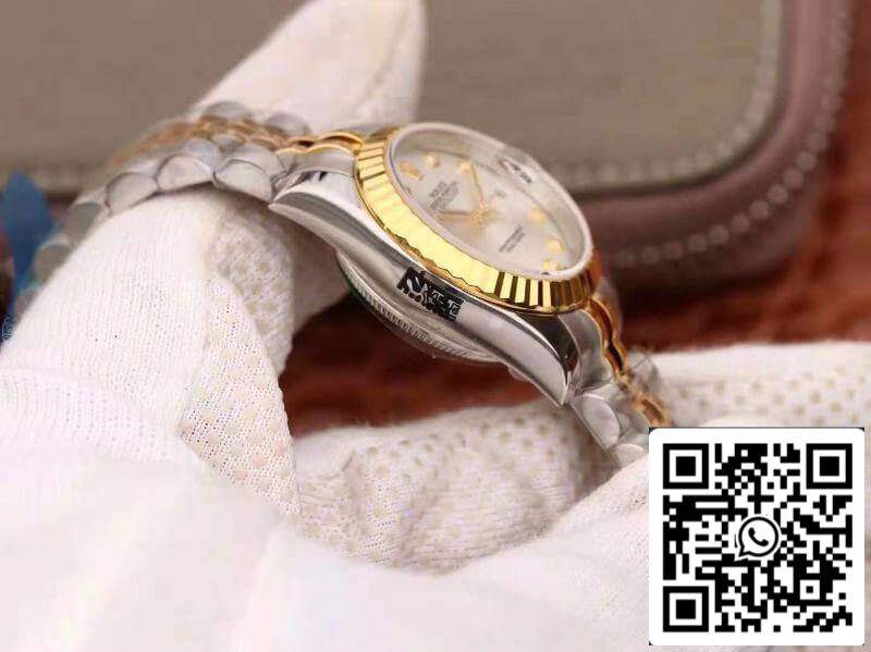 Rolex Lady Datejust 28MM 1:1 Mejor Edición Original Suizo Importado NH05 Chapado en Oro 18K