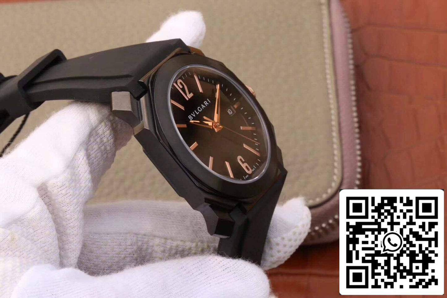 Bvlgari Octo 102581 BGO41BBSVD 1:1 Mejor edición esfera negra