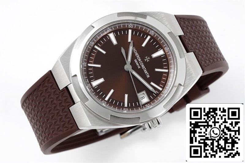 Vacheron Constantin Overseas 4500V 1:1 Best Edition PPF Factory Brown Rubber Strap