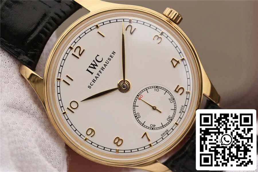 IWC Portugués IW545408 1:1 Mejor Edición ZF Factory Esfera Blanca