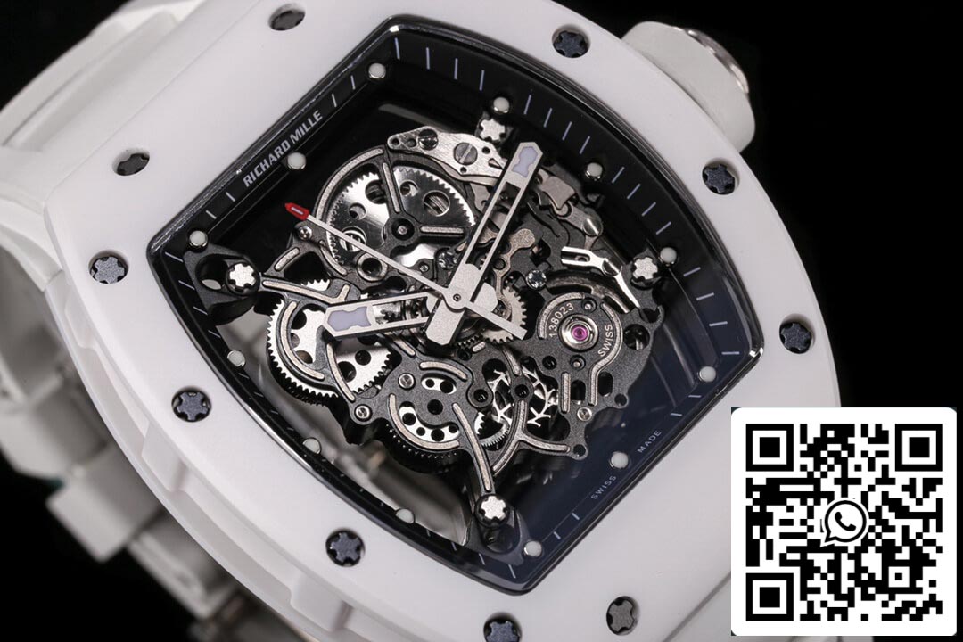 Richard Mille RM-055 1:1 Best Edition BBR Factory Ceramic Case