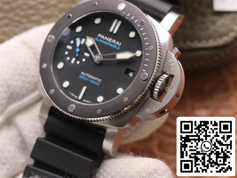 Panerai Submersible PAM00683 1:1 Best Edition VS Factory Black dial Swiss P9010