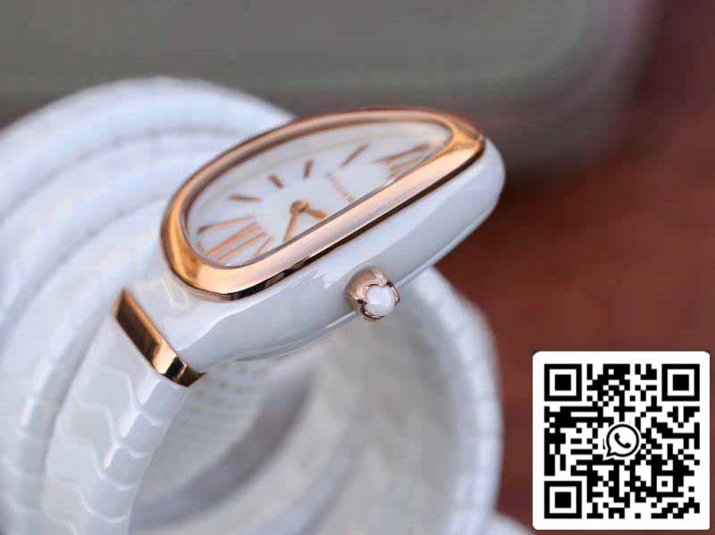 Bvlgari Srpenti Spiga 102886 1:1 Best Edition BV Factory Rose Gold No Diamond Swiss Quartz Movement