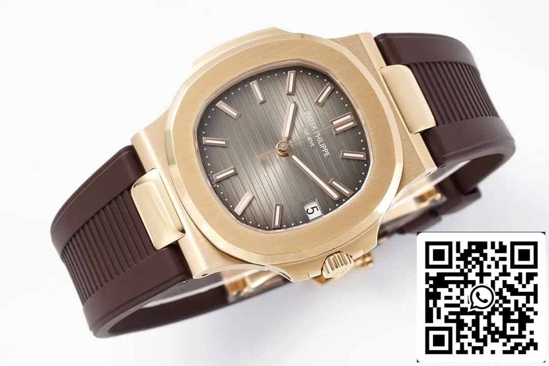 Patek Philippe Nautilus 5711 1:1 Mejor edición PPF Correa de caucho de fábrica