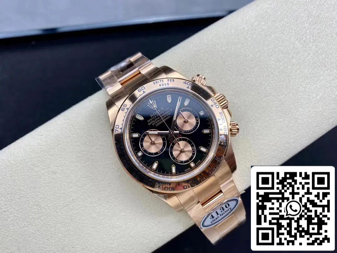 Rolex Cosmograph Daytona M116505-0008 1:1 Best Edition Clean Factory Rose Gold