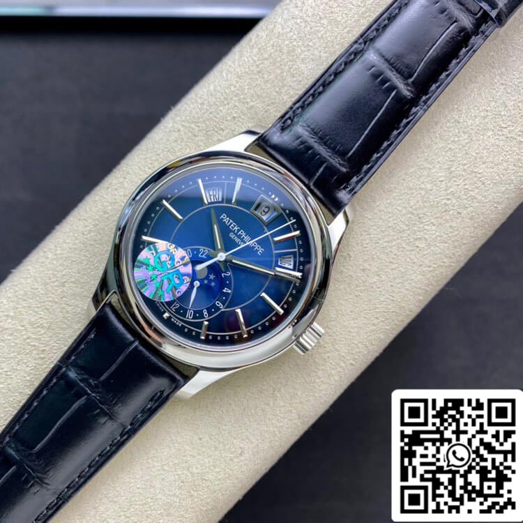 Patek Philippe Complicaciones 5205G-013 1:1 Mejor edición GR Factory esfera azul