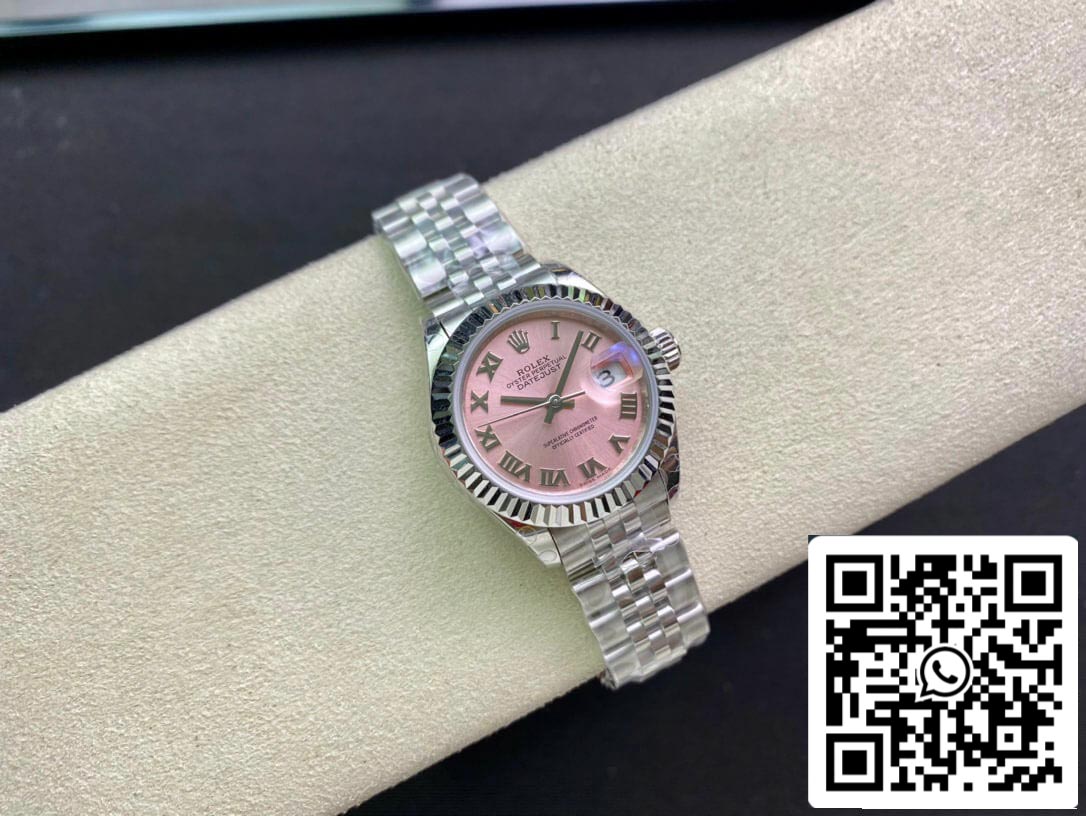 Rolex Datejust M279174-0017 28MM 1:1 Mejor edición EW Factory esfera rosa