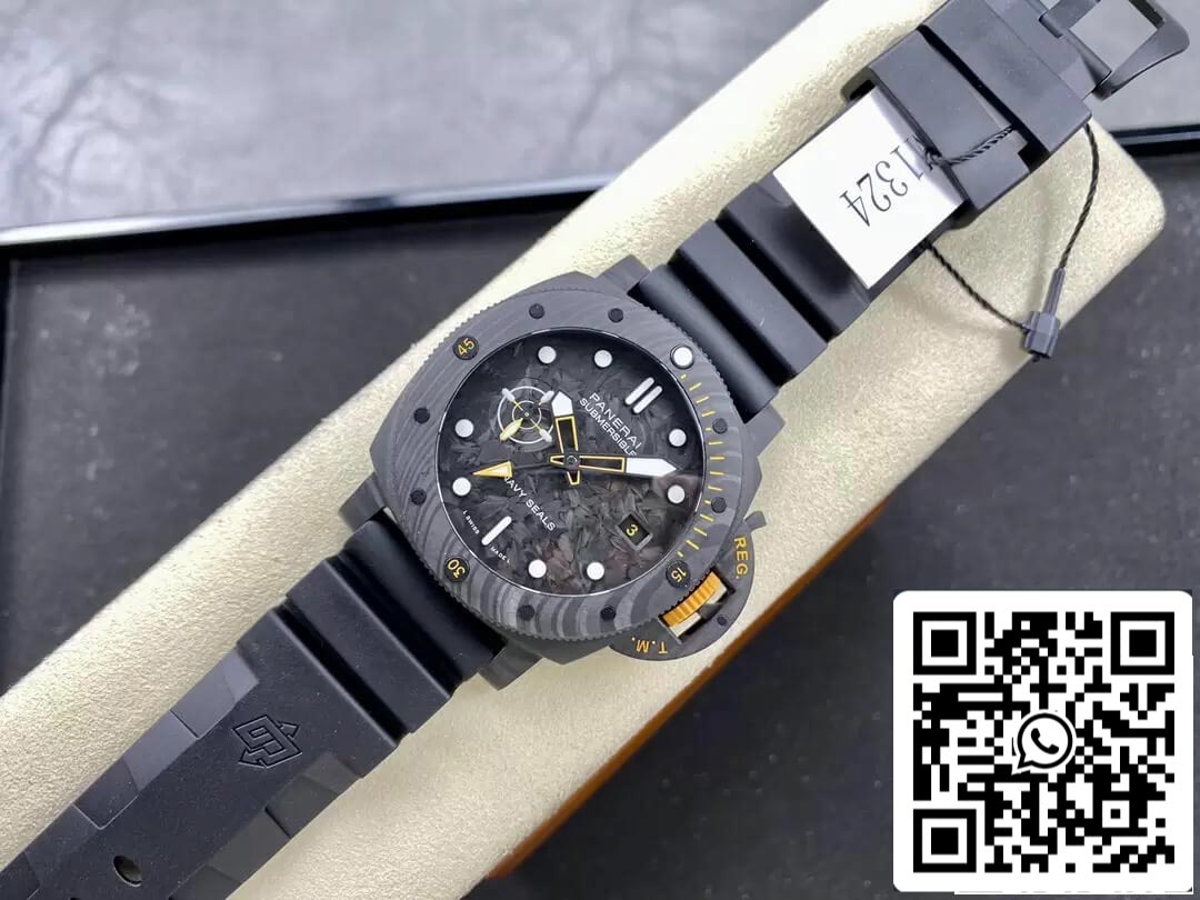 Panerai Sumergible PAM1324 1:1 Mejor Edición VS Caja de Fibra de Carbono de Fábrica