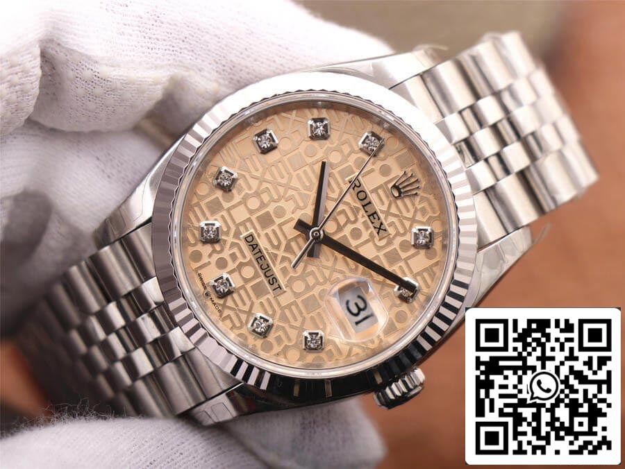 Rolex Datejust M126234-0023 1:1 Best Edition EW Factory Diamond Dial