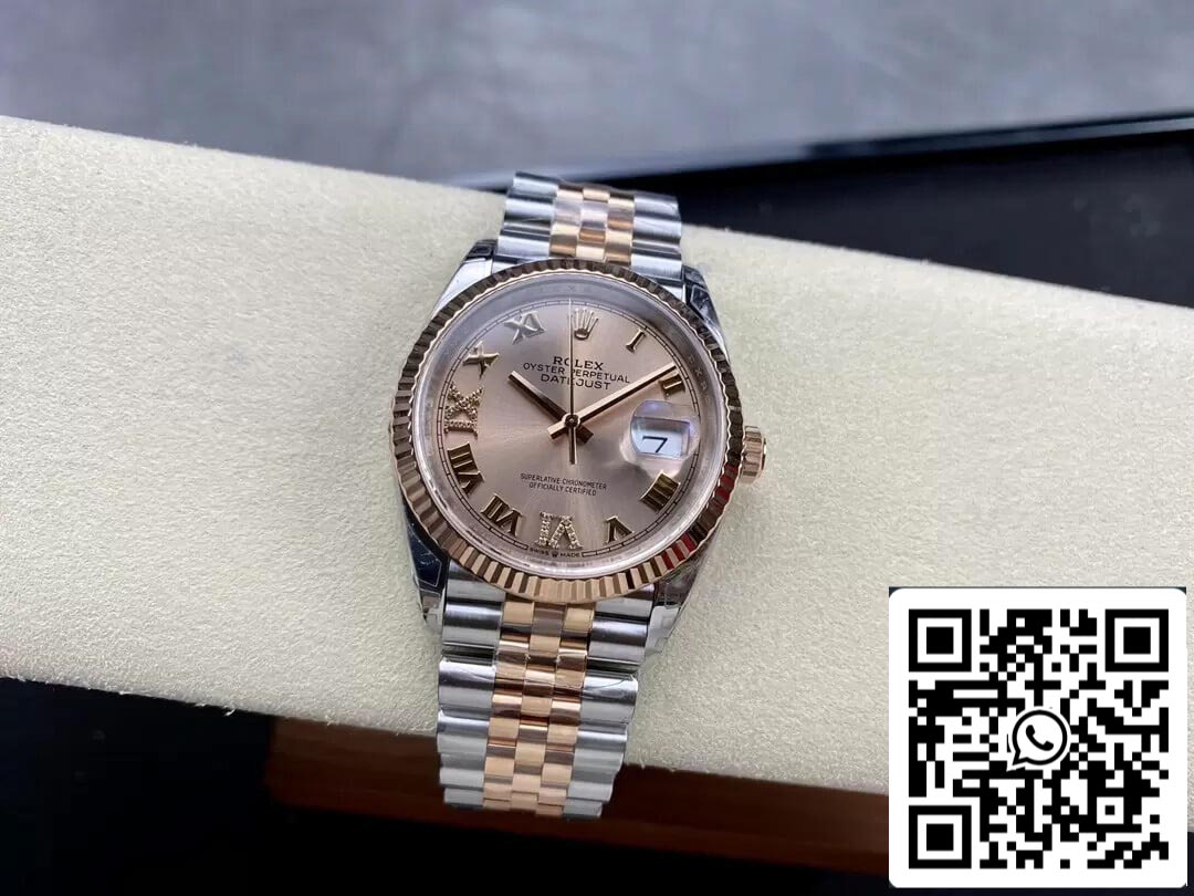 Rolex Datejust M126231-0027 36MM 1:1 Mejor edición VS esfera dorada de fábrica