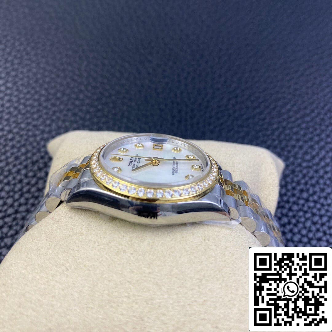 Rolex Datejust M278383RBR-0028 31MM 1:1 Mejor edición EW Factory Oro amarillo