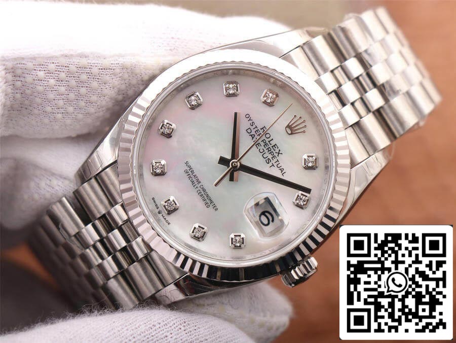 Rolex Datejust M126234-0019 1:1 Mejor edición EW Factory Esfera de nácar