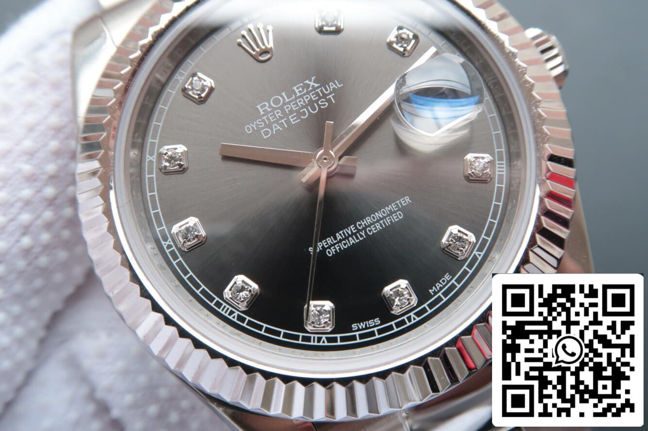 Rolex Datejust M126334-0005 1:1 Mejor edición EW Factory Esfera tachonada de diamantes