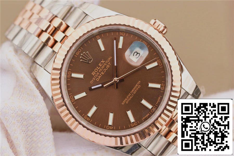 Rolex Datejust M126331-0002 1:1 Best Edition EW Factory Rose Gold