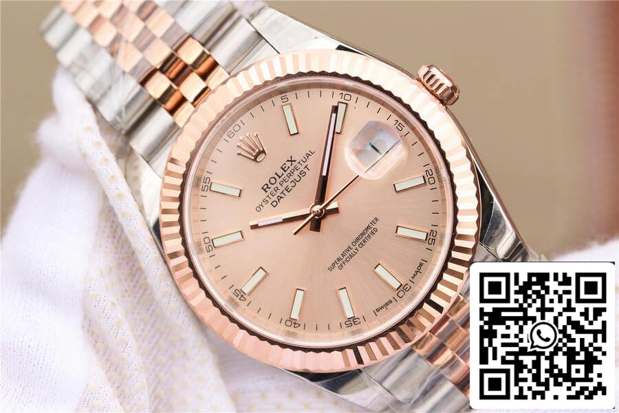 Rolex Datejust M126331-0010 1:1 Best Edition EW Factory Rose Gold