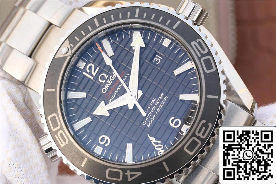 Omega Seamaster 232.30.42.21.01.004 1:1 Best Edition OM Factory quadrante nero