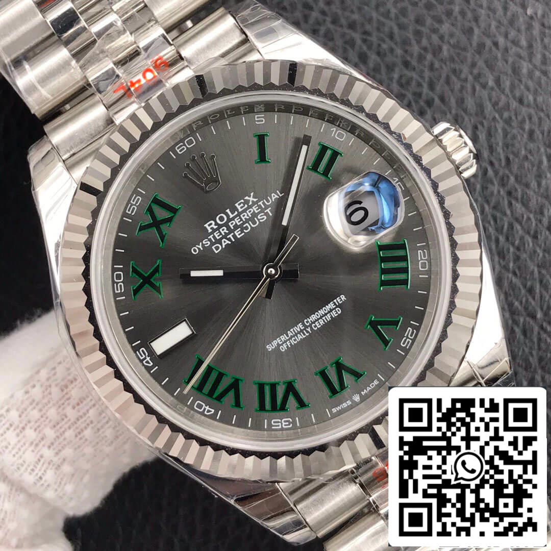 Rolex Datejust M126334-0022 1:1 Best Edition EW Factory Dark Grey Gial