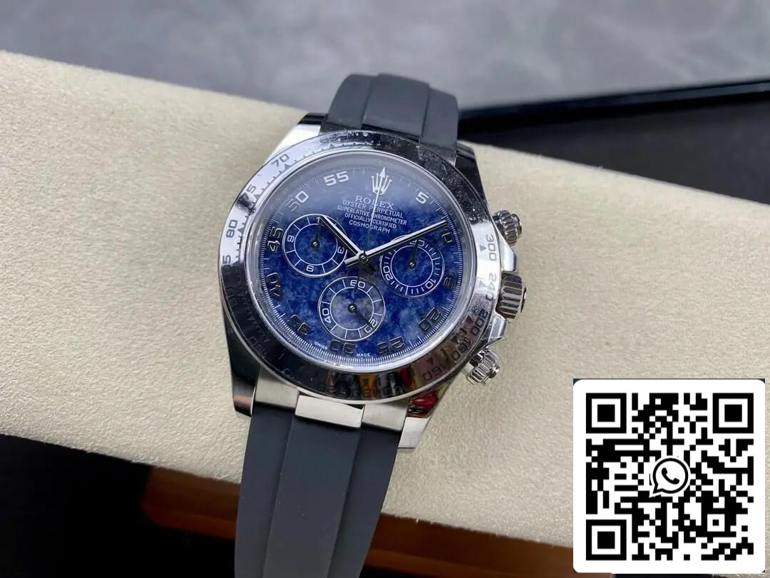 Rolex Cosmograph Daytona 1:1 Best Edition Clean Factory Sodalite Blue Dial