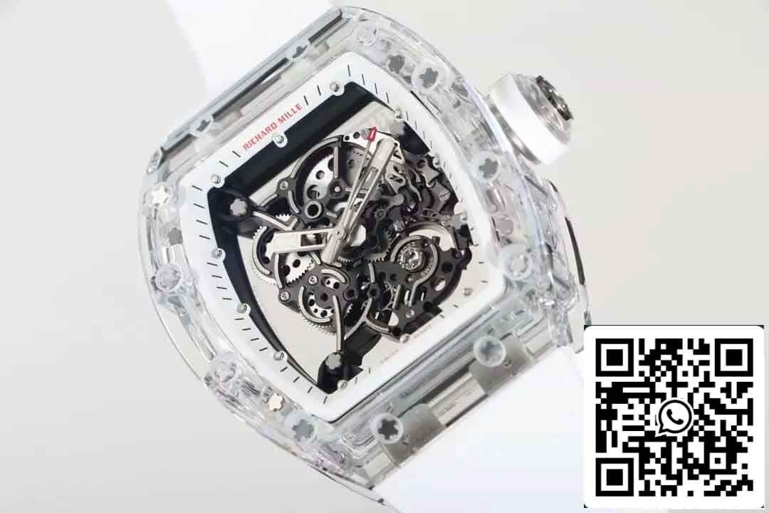 Richard Mille RM055 Miglior cinturino in gomma RM Factory edizione 1: 1