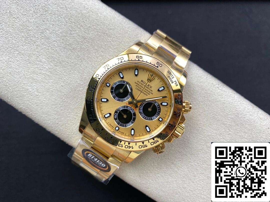 Rolex Daytona M116508-0014 1:1 Mejor edición BT Factory esfera champán