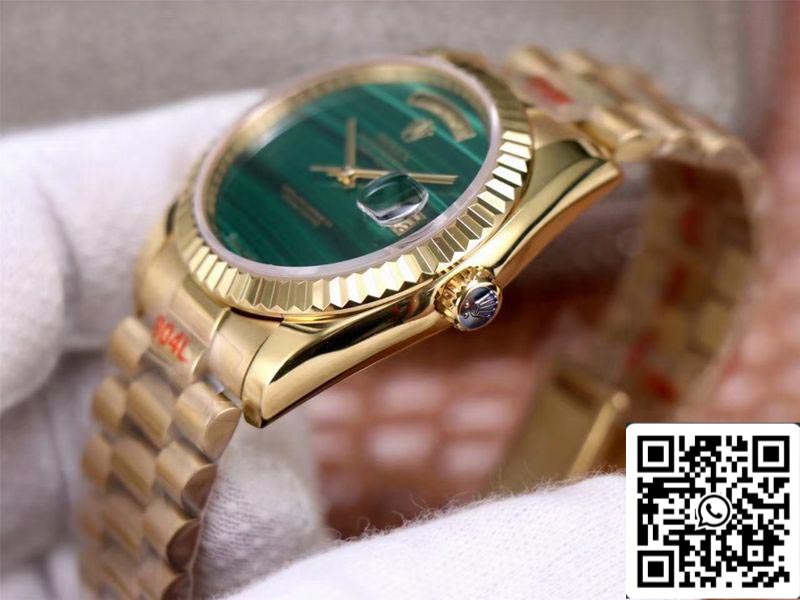 Rolex Day Date President 18238 1:1 Best Edition Malachite Green Dial Swiss Movement